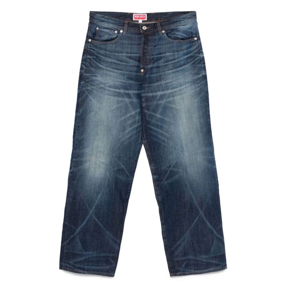 Kenzo Blue Denim - Regular & Straight-Leg Jeans Men